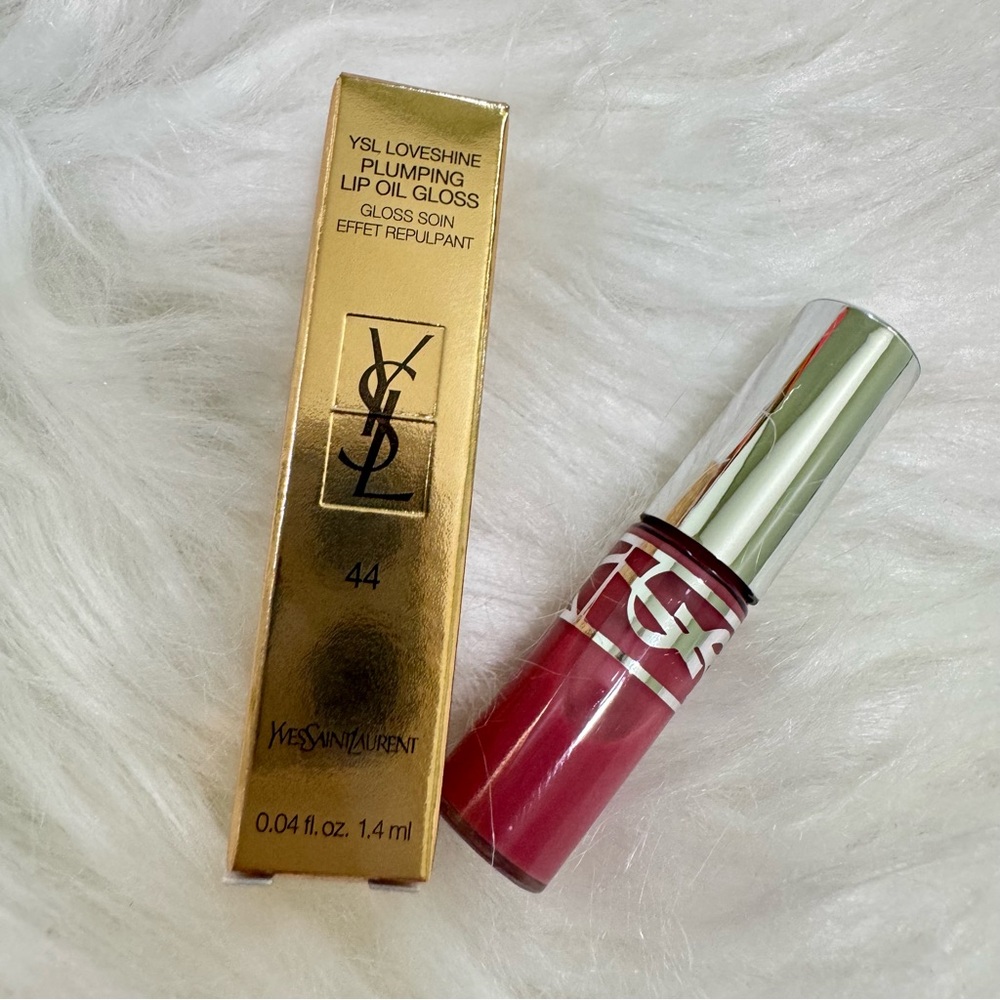 Yves Saint Laurent YSL Loveshine Plumping Lip Oil Gloss #44 Nude Lavallier